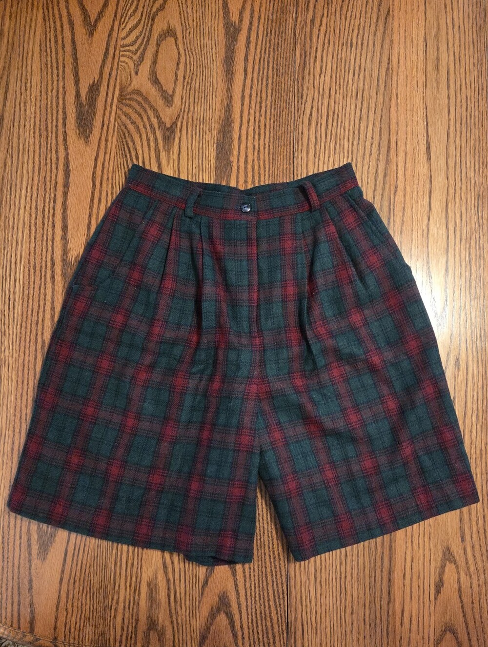 Vintage Plaid Shorts